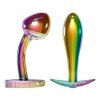 Anos Metal Butt Plug Set in Rainbow ColoursAnos Metal Butt Plug Set in Rainbow Colours