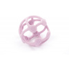 Hryzátko Bo Jungle silikónové hryzátko B-BALL Pastel Pink (5407010492316)