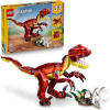 LEG LEGO CREATOR Divoký dinosaurus 3v1 31379 STAVEBNICE
