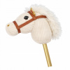 Hobby Horse mäkká hlava koňa kôň na palici erdží 72 cm zvuky cvalu plyšový