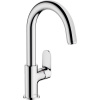 HANSGROHE Vernis Blend páková umývadlová batéria s otočným výtokom, s plastovou odtokovou súpravou s tiahlom, výška výtoku 200 mm, chróm, 71554000