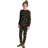detské termoprádlo - set BURTON YOUTH FLEECE SET Torn Stripe M