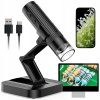 DIGITÁLNY MIKROSKOP LED 50-1000X VZDELÁVACÍ USB PRE DETI VEĽKÉ PRIBLÍŽENIE