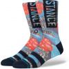 ponožky STANCE OG COCOPALMS POLY CREW SOCKS Teal 38-42