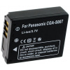 TRX baterie Panasonic/ 1000 mAh/ pro CGA S007E/ DMW-BCD10/ CGR-S007/ DMWBCD10/ CGA-S007A/1B/ CGA-S007/1B/ neoriginální