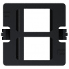 ASA Plastici S.R.L. ASA 57001100052 Rámček pre 2 keystone do voľnej pozície, čierny
