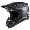 ALPINESTARS prilba SUPERTECH S-M8 SOLID, čierna matná, veľkosť 2XL