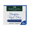 FABER-CASTELL atramentové bombičky modré 6 ks