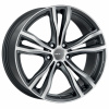 MAK Mak X-Mode 10x21 5x120 ET40 Gun Met-Mirror Face 74.1