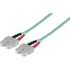 Intellinet 751100 optické vlákno LWL prepojovací kábel [1x zástrčka SC - 1x zástrčka SC] 50/125 µ Multimode OM3 3.00 m; 751100