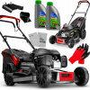 Benzínová kosačka Venom s košom, objem 202 cm³. kôš 62 l, šírka kosenia 51 cm (NAJNOVŠÍ BENZÍNOVÝ TRÁVNIK HONDA, 9HP MOTOR 9v1 55CM S POHONOM BEAST XXL)