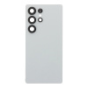 Batériový kryt + sklíčko kamery s rámom Samsung Galaxy S25 Ultra Titanium Silver - OEM