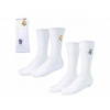Real Madrid FC Ponožky Real Madrid, crew, biele, 2 páry, 43–46