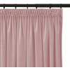 ZÁVES VELVET WELUR 140x250 NA PÁSKE STARORUŽOVÁ ZATMAVOVACÍ DO OBÝVAČKY IZBY