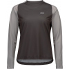 Dámsky cyklistický dres s dlhým rukávom POC W's Motion Air L/S Jersey - Granite Grey L