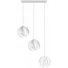 Sollux Lighting Tulos závesné svietidlo 3x60 W biela SL.1085