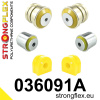 036091A: Strongflex Sada silentbloků předního zavěšení varianta SPORT 031964 Dynamic Drive