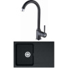 Franke SET T30 CI 114.0366.039 - Set drez OID 611-78 čierny + batéria FP 9000.071 Onyx