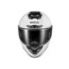 Helma Sparco X-PRO s homologací ECE 22.06, barva: bílá, velikost: XXL