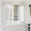 vidaXL voálové závesy s priechodkami 2 ks krémové 140x175 cm 4102072