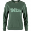 Fjällräven Fjällräven Logo Sweater W, Veľkosť L, Farba DEEP PATINA-MISTY GREEN