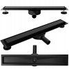 Lineárny odtok Rea NEO & PURE-500 N BLACK PRO 50 cm