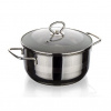 Banquet Hrnec 18cm se skl.poklicí 2l nerez MATTE NEW LINE indukce