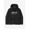 Mikina s kapucňou Patagonia 95 Oval Logo Uprisal Hoody - black: kaleido