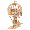 Robotime 3D drevené puzzle Horkovzdušný balón 140 ks