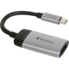 Verbatim 49143 USB-C® adaptér [1x USB-C® zástrčka - 1x HDMI zásuvka] strieborná (matná) 0.10 m; 49143