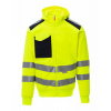 PAYPER LEADER FLUO 001457-0439 / Mikina s vysokou viditeľnosťou - žltá L