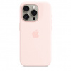 Apple iPhone 15 Pro Silicone Case with MS - Light Pink MT1F3ZM/A