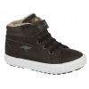 Zimné topánky pre deti zateplené KangaROOS 01400 hnedé, veľkosť 23, s vložkou