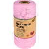 Macramé - příze - MISTY ROSE - růžová
