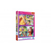 Trefl Puzzle 2x70 Disney Princezná - Rozprávkové dni 27,5x18cm v krabici 19x29x4cm