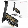 AXAGON PCEM2-N, PCIe x4 - M.2 NVMe M-key slot adaptér