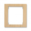 ABB TIME Rámeček 3901F-A50110 50J jednonásobný, přírodní javor