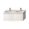 JIKA CUBITO-N skrinka pod dvojumývadlo 130 cm 48 x 128 x 46,7 cm lesklá biela H40J4274015001