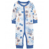 CARTERS CARTER'S Overal bez nožičiek na cvoky Sleep&Play Blue Palm chlapec 3m