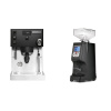 Rancilio Silvia PRO X, černá + Eureka Atom 60, black