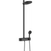 Hansgrohe Pulsify S, Showerpipe 260 2jet s termostatom ShowerTablet Select 400, čierna matná, HAN-24240670