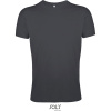 SOL's Collection Tričko Slim Fit Regent Fit, krátký rukáv, pánské COT25055367001-dark grey S Šedá tmavá
