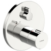 HANSA Home termostatická sprchová batéria pod omietku, pre 2 výstupy, s reguláciou prietoku, chróm, 88629045