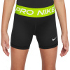 Dievčenské tréningové kraťasy NIKE PRO-3 in short Black Čierna M