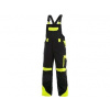 Canis CXS Sirius Brighton pánske nohavice s náprsenkou čierno žlté