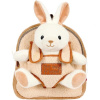 Detský plyšový batoh s odnímateľnou hračkou Perletti Toys, ZAJKO Daisy Bunny, 13092
