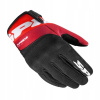 Rukavice SPIDI FLASH-KP BLACK/RED červená
