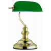 Globo Lighting Antique stolová lampa 1x60 W mosadzná-zelená 2491