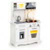 Ecotoys drevená detská kuchynská linka LED + príslušenstvo