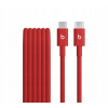 Kábel Beats USB typ C - USB typ C 1,5 m červený